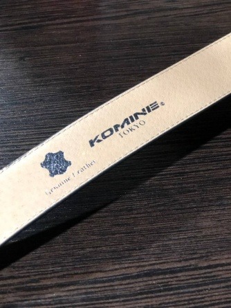 Ремень из натуральной кожи Komine AK-342 Premium Leather Belt
