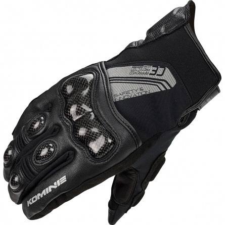 Мотоперчатки Komine GK-824 CE Carbon Protect Short W-Gloves